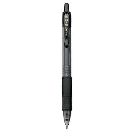Pilot Pen   G2 Black 1.0Mm Retractable Gel Ink Rolling Ball Pen Fine Pt PI97660
